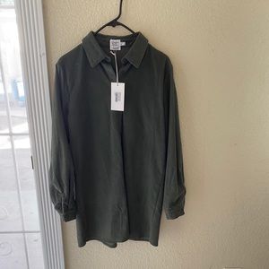 PRINCESS POLLYxBELLA FIORI “MONDAY SHIRT DRESS”